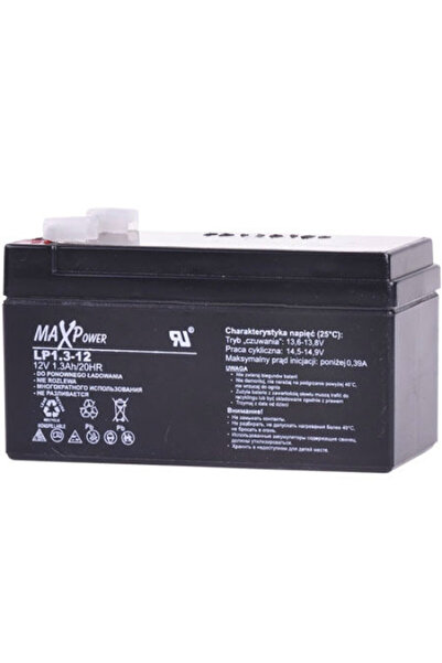 Maxpower Stationary battery SLA 12V 1.3Ah