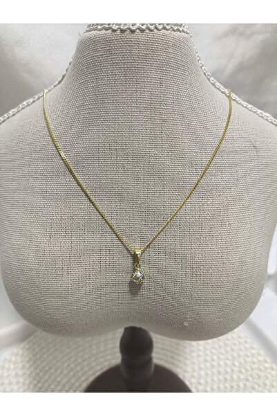 XUPING JEWELRY Işıltılı Zarif Lüks Kolye | Işıltılı Minimal (Kadına özel)
