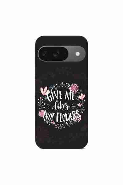 OEM Husa compatibila cu Google Pixel 9 Silicon Gel Tpu Model Mesaj Give Me Likes