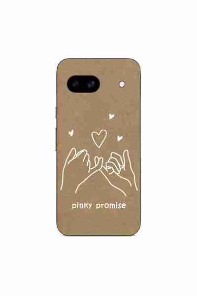 OEM Husa compatibila cu Google Pixel 8A Silicon Gel Tpu Model BFF Pinky Promise