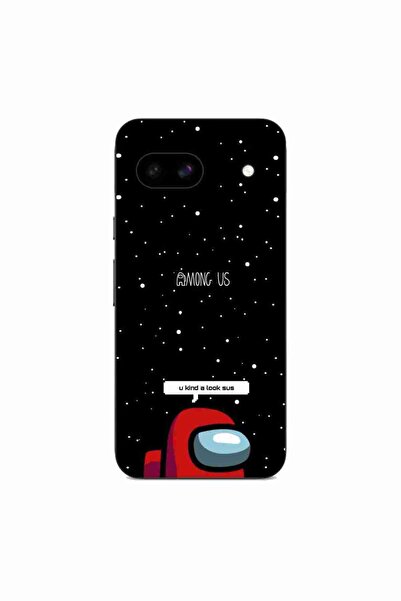 OEM Husa compatibila cu Google Pixel 8A Silicon Gel Tpu Model Among Us