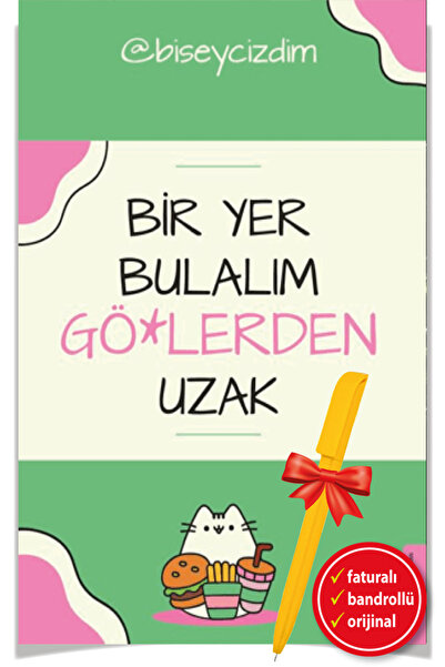 Destek Yayınları Alfa Kalem+ Bir Yer Bulalım Gö*lerden Uzak (@biseycizdim) YE...