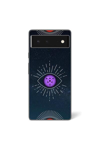 OEM Husa compatibila cu Google Pixel 6 Silicon Gel Tpu Model Tomoe Rinnegan Eye
