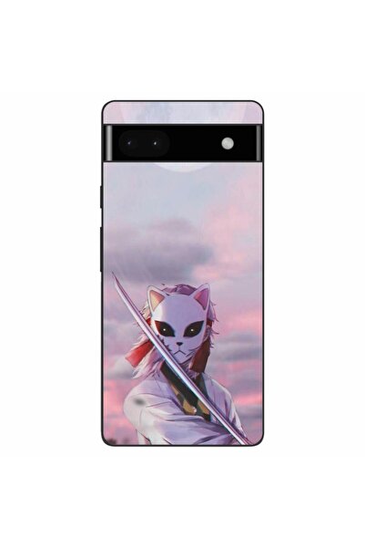 OEM Husa compatibila cu Google Pixel 6A Silicon Gel Tpu Model Demon Slayer Sa...