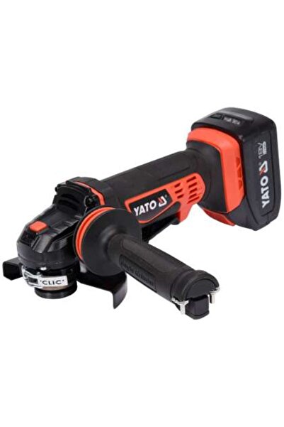 yato Polizor Unghiular 18V, Cu 2 Acumulatori