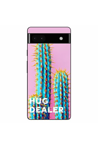 OEM Husa compatibila cu Google Pixel 6A Silicon Gel Tpu Model Mesaj Hug Dealer