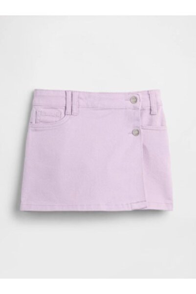 GAP Kids Gap girl's denim shorts skirt 5-13 lila