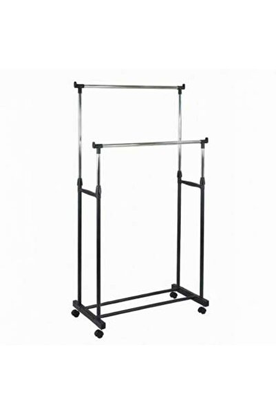 Romprofix Adjustable Double Clothes Rack - 83x39x165cm / 15kg