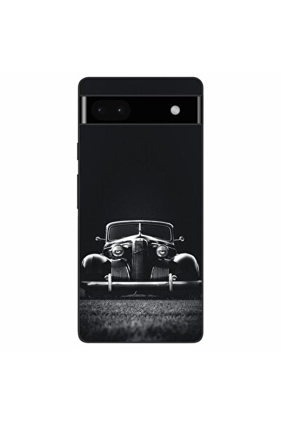 OEM Husa compatibila cu Google Pixel 6A Silicon Gel Tpu Model Old Car