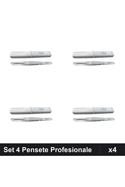 One Group Set 4 Pensete Profesionale cu Suport One Group, Clești Unghiere Man...