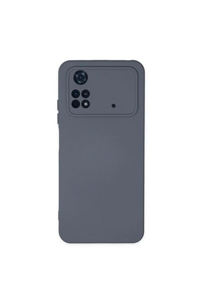 atastore2017 Poco M4 Pro 4g Case Nano Velvet Silicone - Gray