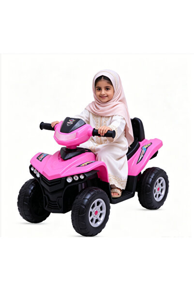 Generic Pink Kids Ride-On ATV Quad, Electric 4-Wheeler Toy Car for Girls with...