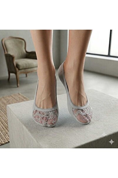 NoNameStore7 Set of 2 pairs, Women's thin "invisible" insoles with lace patte...