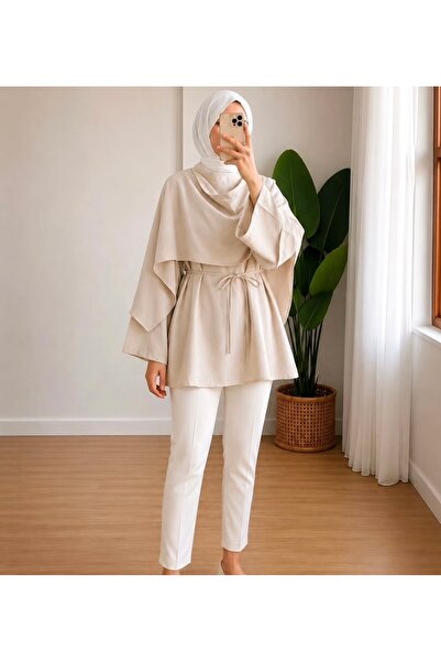 persah fashion Pelerinli nova tunik