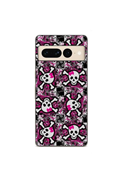 OEM Husa compatibila cu Google Pixel 8 Pro Silicon Gel Tpu Model Pop Art Skel...