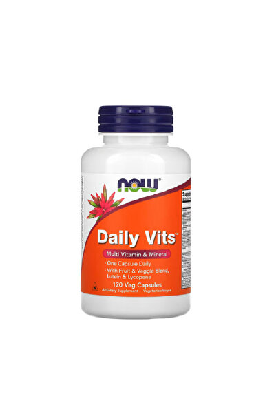 Now Foods Daily Vits Multivitamine și Minerale 120 capsule