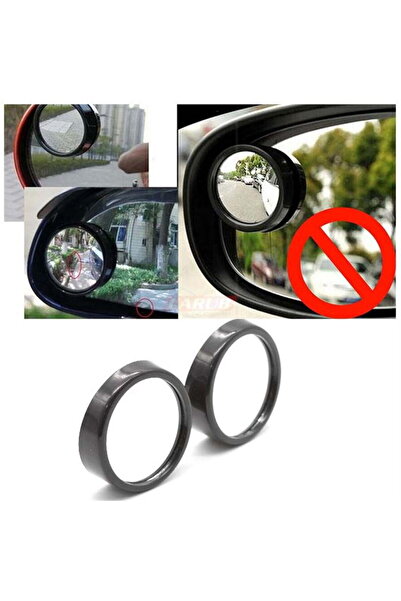 Fym Br0221002 Mirror Blind Spot Adjustable Round 5mm Black Set of 2 Imported ...