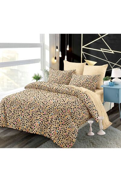 OEM Fine Cotton Duvet Cover Set with Stretchy 6 pieces 2 persons Primavara