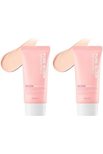 Yıldızan Aydınlık Görünüm Sunan Güneş Koruyucu A'PIEU Pure Block Tone-Up Sun ...