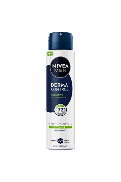 Vader Antiperspirant Deodorant, Nivea, 200 ml Men Derma Control Sensitive,