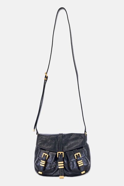 Michael Kors Women Textured Cross Body Bag, Black