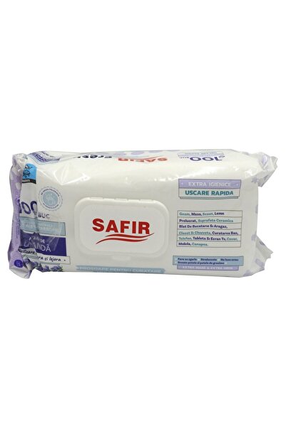 Vader Servetele Umede, Safir, Multisuprafete Fresh Lavanda 100 buc,