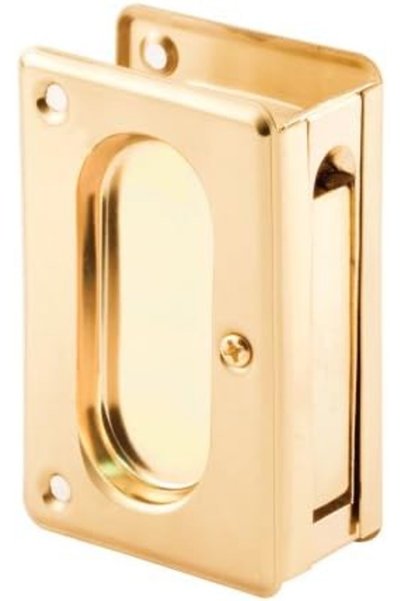 Yıldızan TTKTEKNOLOJİ N 7361 Pirinç Klozet Cep Kapı Geçiş Çekme, 3-3/4" x 2-1/2" 1-3" Kalın Kapılar için Çekm
