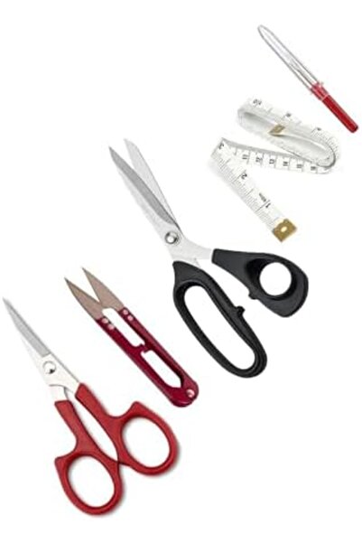 Yıldızan Nzr Beautestore Plastic Handle 8 No 20.32 cm Fabric Cutting Scissors...