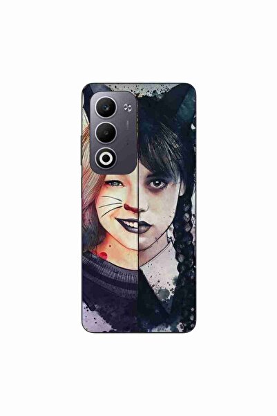 OEM Husa compatibila cu Oppo A5 Silicon Gel Tpu Model Wednesday si Enid Sinclair