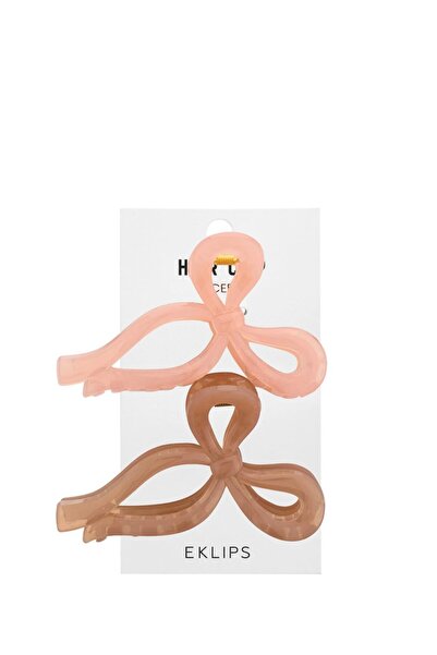 eklips 2'li Buzlu Kurdele Toka Pembe Kahve