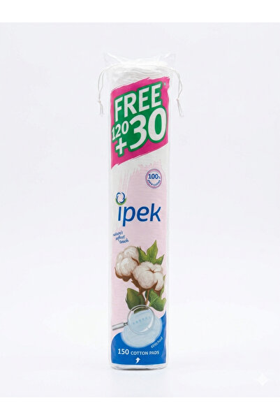 İpek Makyaj Temizleme Disk Pamuğu 120+30 Adet
