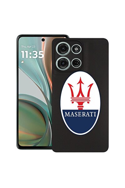 bestcase ¬Æ Husa pentru Motorola Moto G15, Maserati, Slim Silicon 0.8MM, Anti...