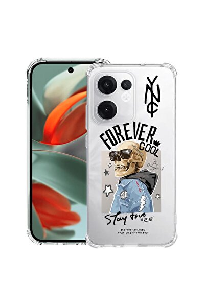 bestcase ¬Æ Husa compatibila OPPO Reno13 F 5G, Anti Shock 1.5MM, Forever Cool...