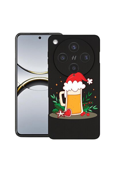 bestcase ¬Æ Husa Premium Silicone Compatibila cu OPPO Find X8, cu Design Xmas...