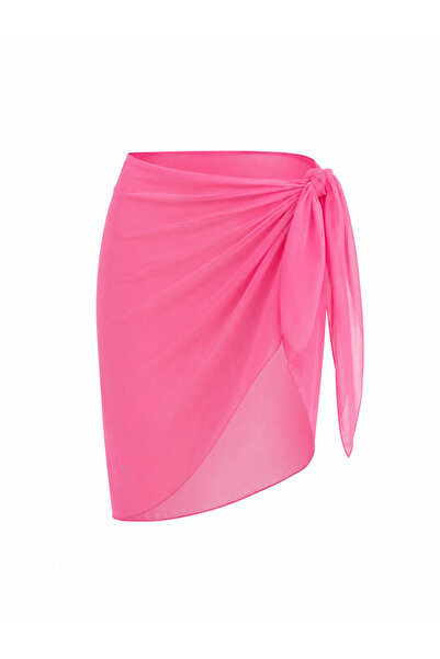 KRAFTELLA Chiffon Beach Pareo/Side-Tie Beach Shawl/70*180 Chiffon Pareo