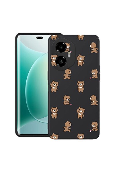 bestcase Θήκη για Honor 300 με σχέδιο αρκουδάκι, TPU Ματ Εξαιρετικά Λεπτή, 20...