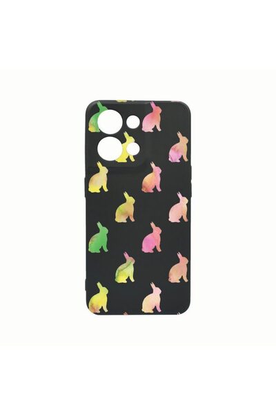 bestcase Husa Silicon, Compatibila Cu Oppo Reno8 Pro, Cool Rabbits, Rezistent...