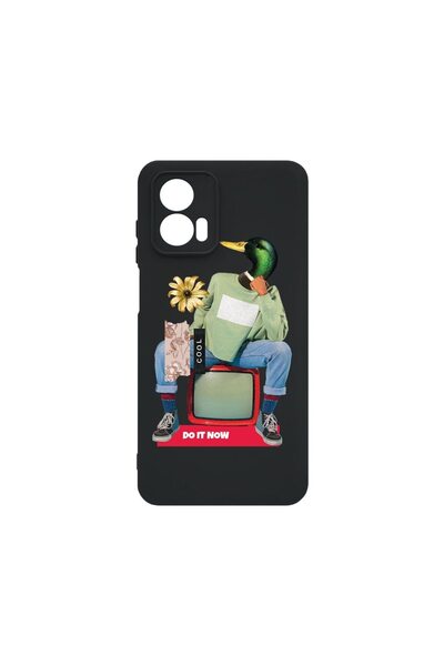 bestcase Λεπτή Θήκη Σιλικόνης 0.8MM, Συμβατή με Motorola Moto G85, Do It Now,...