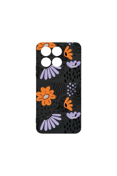 bestcase Husa BestCase¬Æ Slim SIlicon 0.8MM, Compatibila Cu Honor X6a, Flower...
