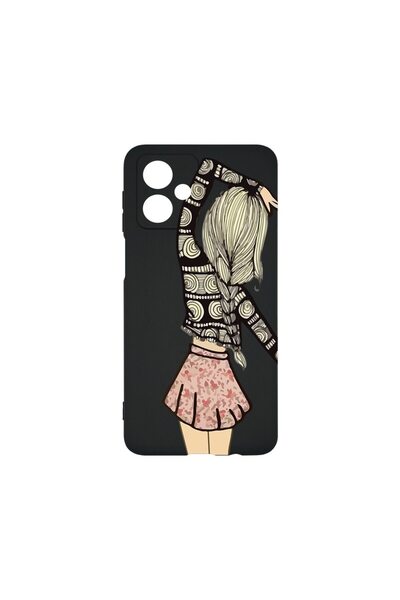 bestcase Husa pentru Motorola Moto G55, BestCase¬Æ Slim SIlicon 0.8MM, Girl F...