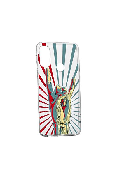 bestcase Husa Silicon Rock Music, Compatibila Cu Motorola Moto E40, rezistent...
