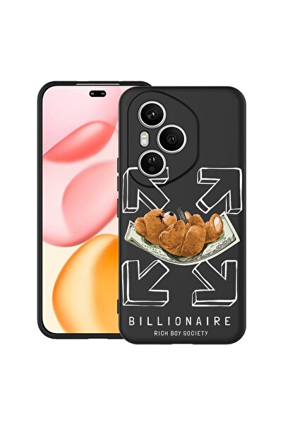 bestcase Honor 400 Pro Υπέρλεπτη Θήκη Σιλικόνης με Σχέδιο Αρκούδας Billionair...
