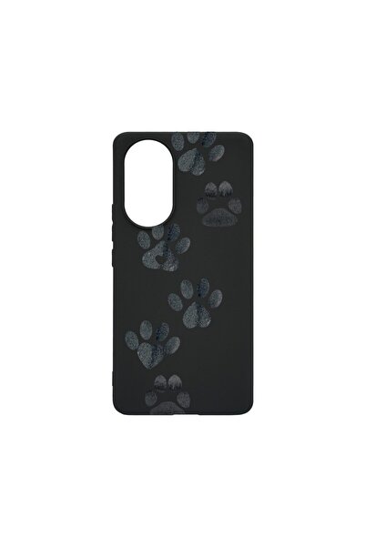 bestcase Λεπτή Θήκη Σιλικόνης 0.8MM, Συμβατή με Honor 50 SE, Σχέδιο Πατούσα Σ...