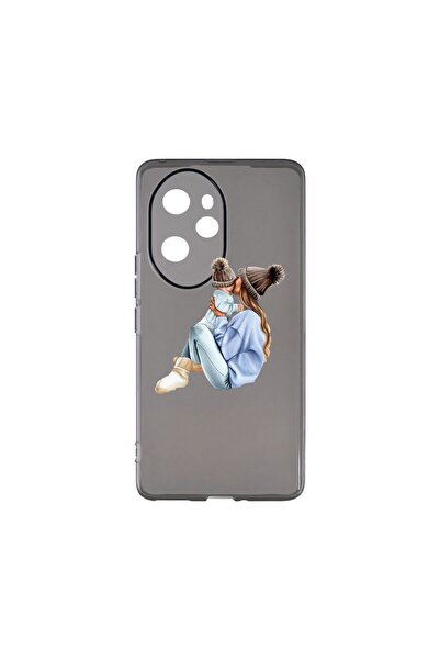 bestcase Θήκη Σιλικόνης Γραφίτη 1.5MM, Συμβατή με Honor 100 Pro, Σχέδιο Κορίτ...
