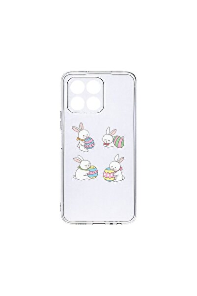 bestcase Husa BestCase¬Æ Clear Silicon, Compatibila Cu Honor X6, Easter Rabbi...