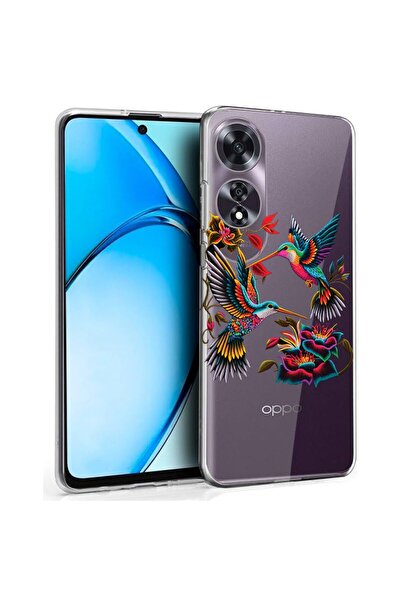 bestcase ¬Æ Husa pentru OPPO A60 4G, Clear Silicon 2MM, Hommingbird, Antisoc,...