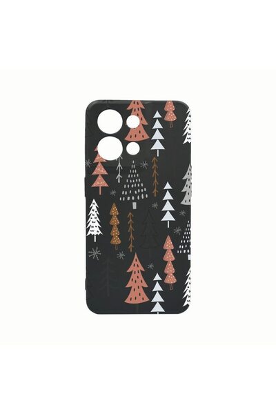 bestcase Husa Silicon, Compatibila cu Oppo Reno8 Pro, Christmas Hand Drawn, R...