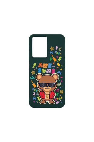 bestcase Тънък силиконов калъф 0.8ММ, съвместим с OPPO A77s, Сладък дизайн с ...