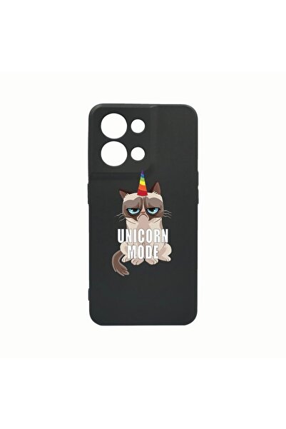 bestcase Husa Silicon, Compatibila Cu Oppo Reno8 Pro, Grumpy Unicorn Mode, Re...
