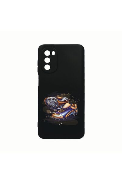 bestcase Husa Silicon, Compatibila cu Motorola Moto G82 / Moto G52, Football ...